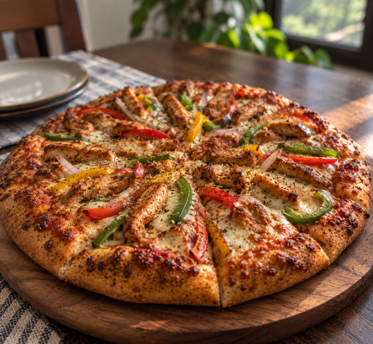 Chicken Fajita Pizza