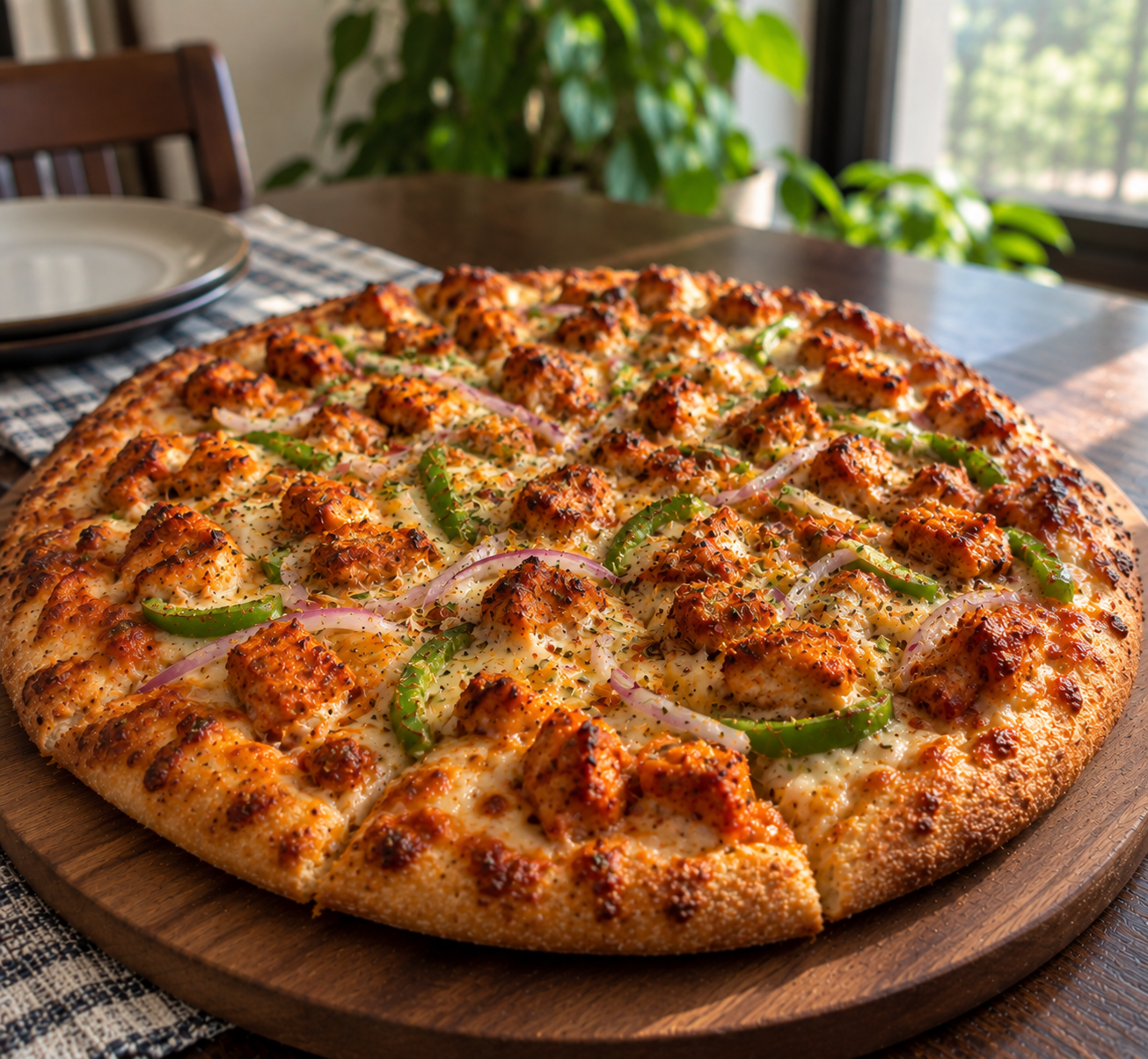 Chicken Tikka Pizza